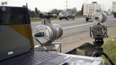 Con casi 200 cámaras y radares controlan el exceso de velocidad en rutas de todo el país