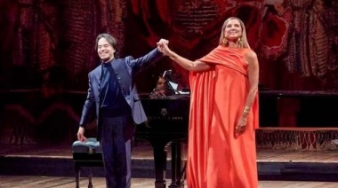 La soprano Virginia Tola y el pianista Horacio Lavandera juntos en concierto