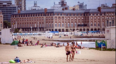 Llegaron más de 165 mil turistas a Mar del Plata para Año Nuevo y la ocupación es del 74%