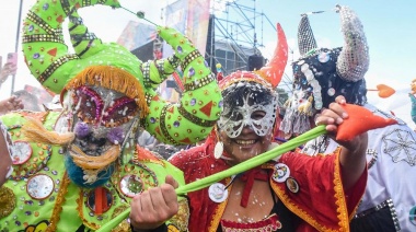 Miles de jujeños y turistas desenterraron al mítico Pujllay, que andará carnavaleando nueve días